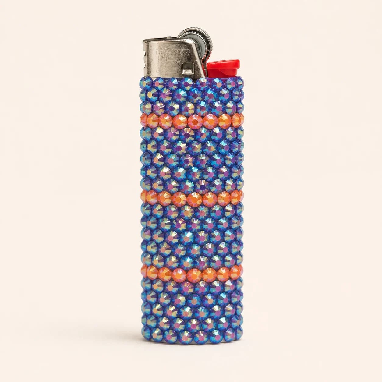 Blueberry Pop Rhinestone Lighter