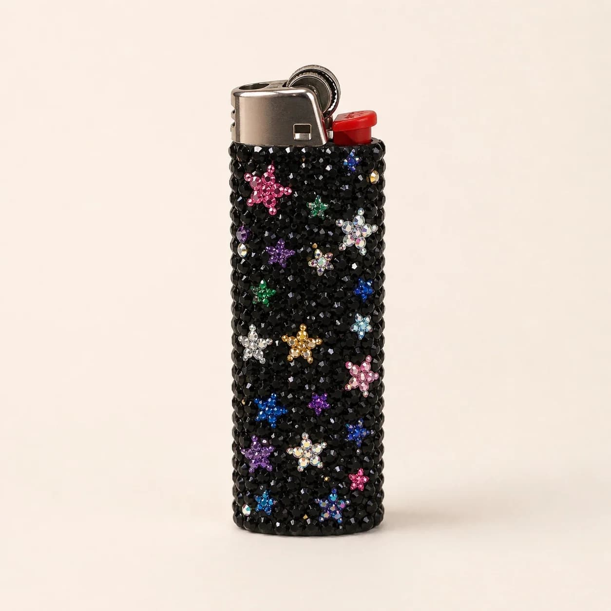 Midnight Garden Rhinestone Lighter