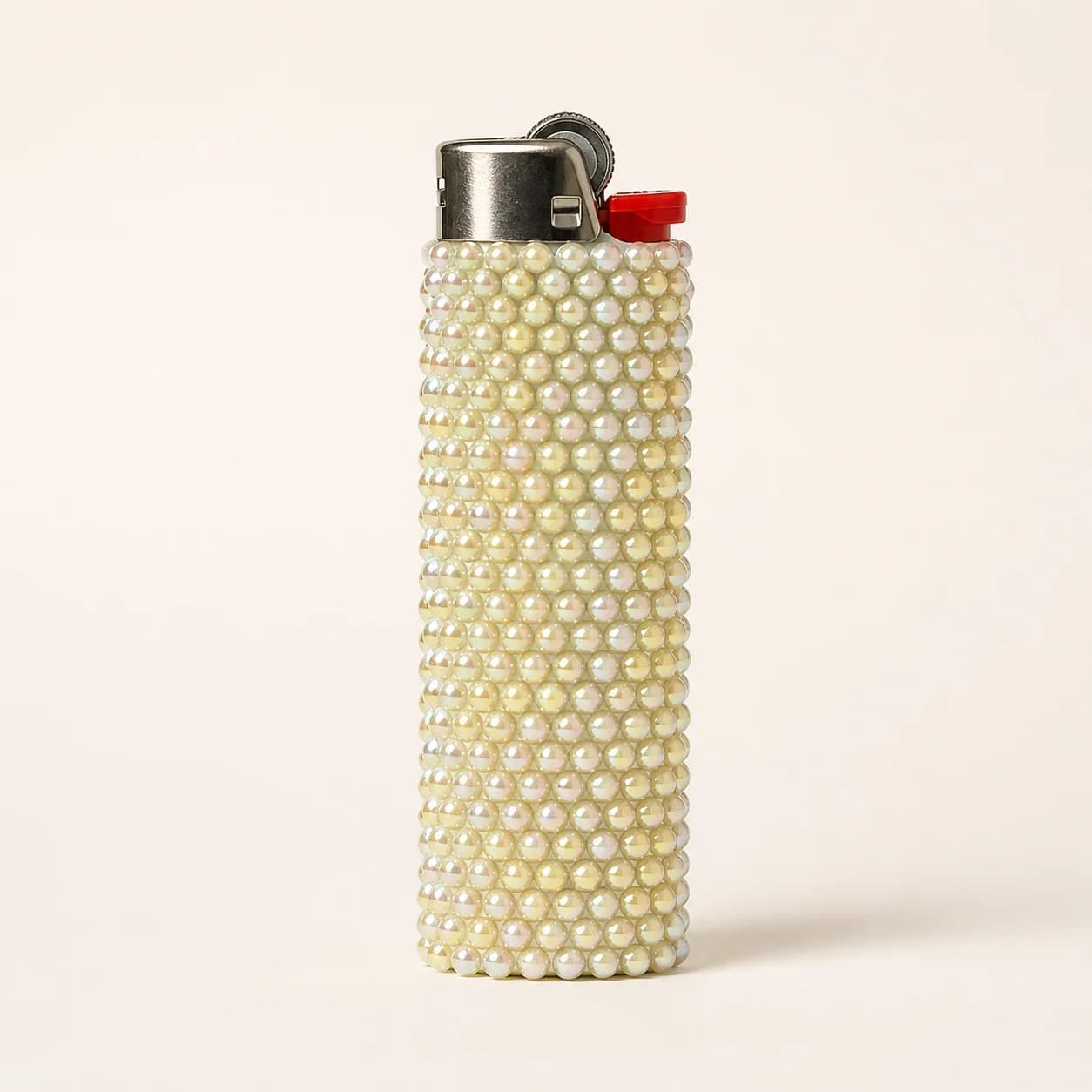 Pearl Opal Rhinestone Lighter