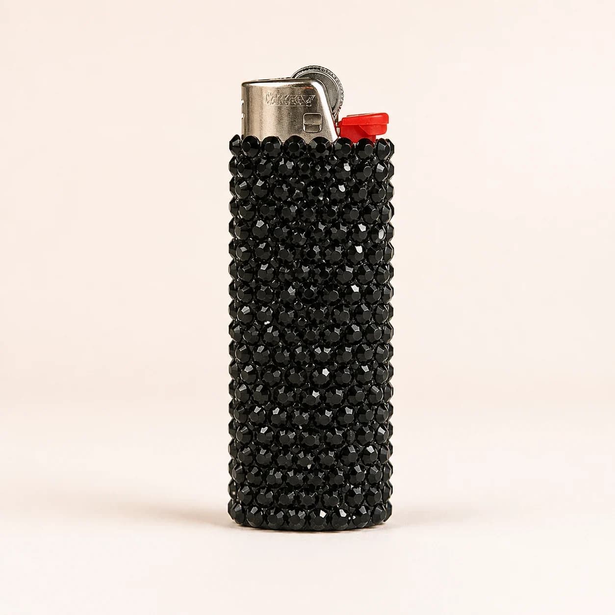 Black Onyx Rhinestone Lighter