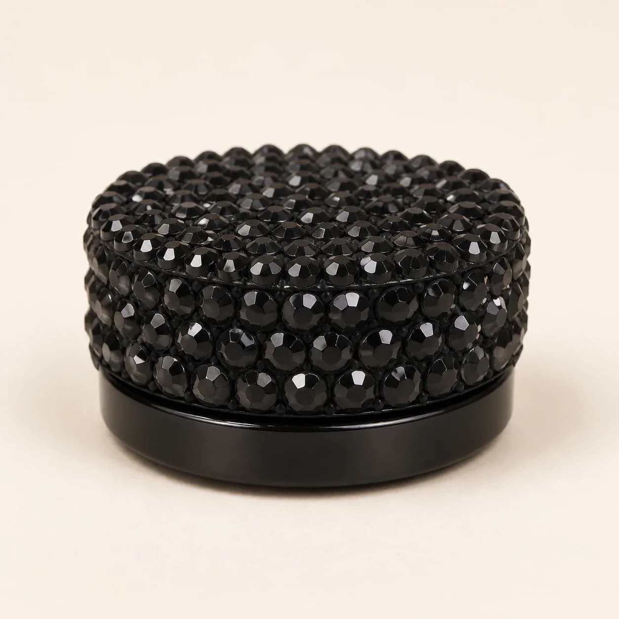 Black Onyx Crystal Mini Container